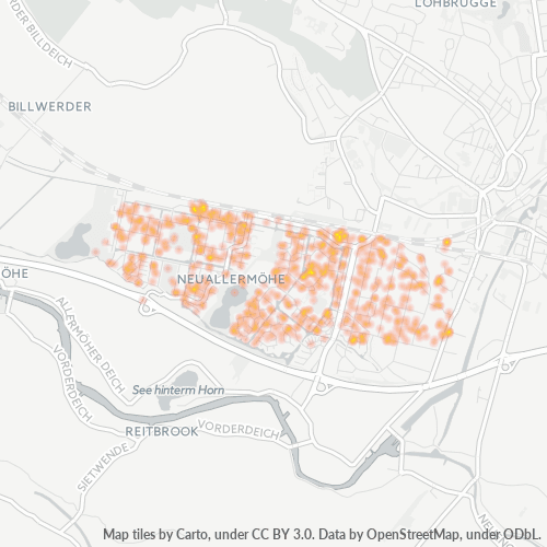 21035 Standortdichte-Heatmap