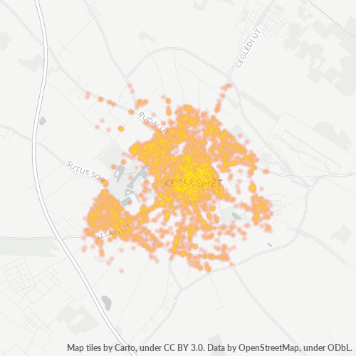 6000 Vállalati sűrűségi térkép