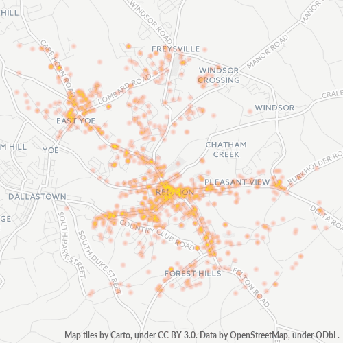 17356 Business Density Heatmap
