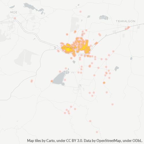 3840 Business Density Heatmap
