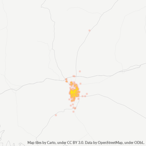 846004 Business Density Heatmap
