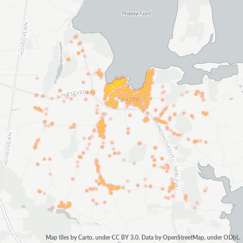 4720 Heatmap over forretningstæthed