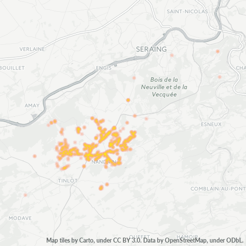 4550 Heatmap Bedrijfsdichtheid