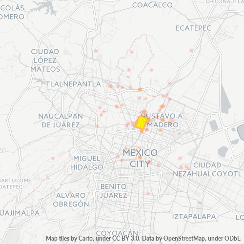 07800 Mapa de calor de densidad empresarial