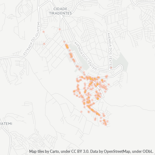 08471-000 Heatmap de Densidade da Empresa