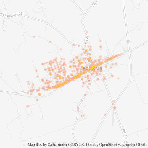 76567 Business Density Heatmap