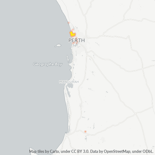 6020 Business Density Heatmap