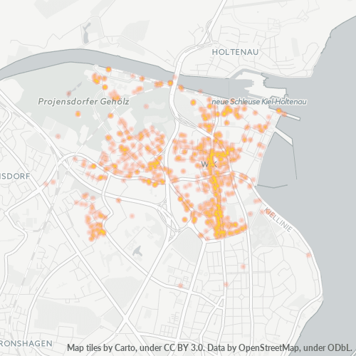 24106 Standortdichte-Heatmap