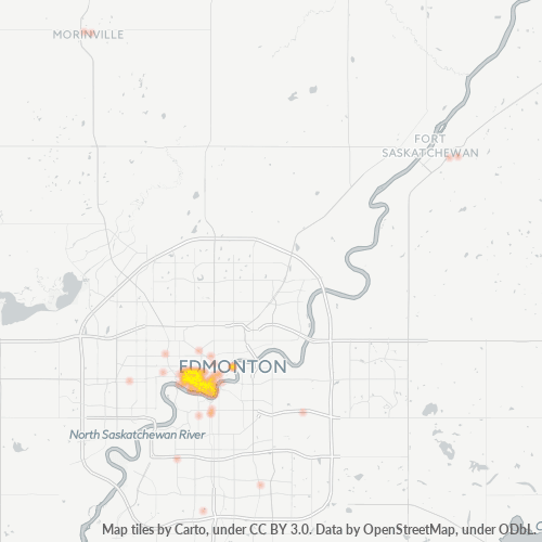 T5K Business Density Heatmap