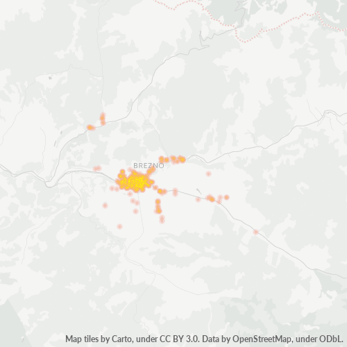 977 01 Teplotná mapa obchodnej hustoty