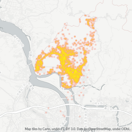 112 商業密度熱圖