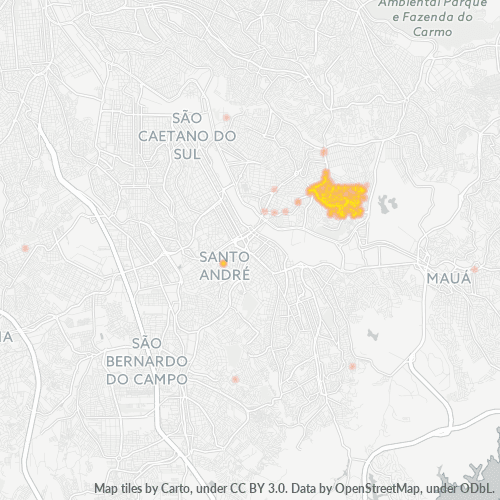 09271-000 Heatmap de Densidade da Empresa