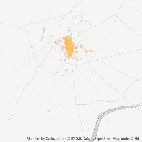 342011 Business Density Heatmap