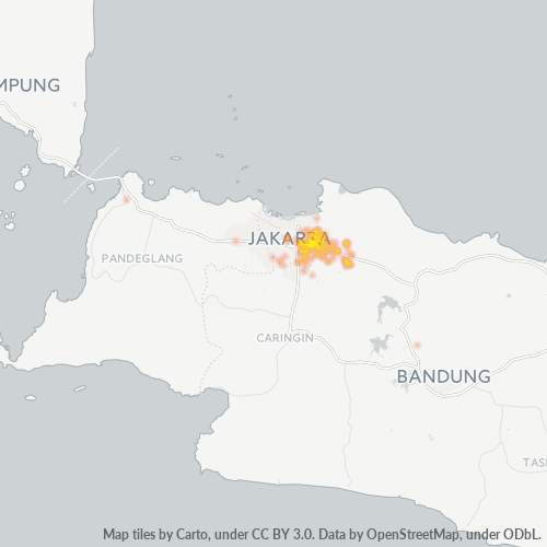 17145 Peta Panas Densitas Bisnis