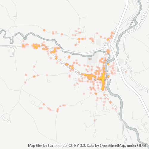 03264 Business Density Heatmap
