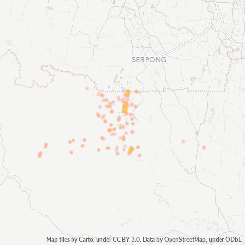 16350 Peta Panas Densitas Bisnis