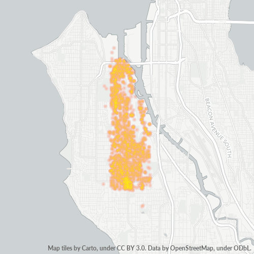 98106 Business Density Heatmap