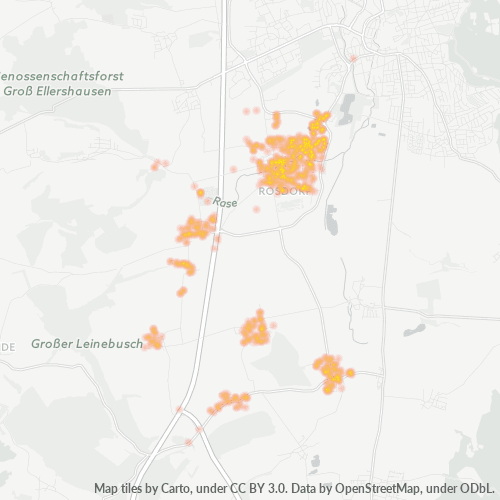 Heatmap für plz 37124