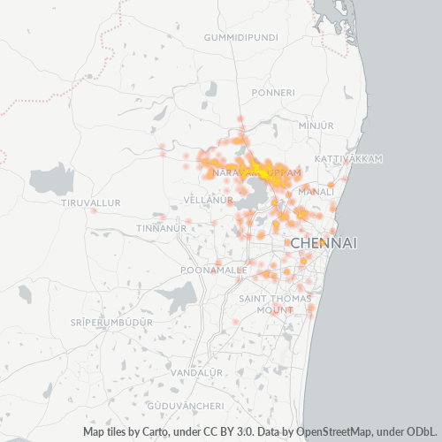 600052 Business Density Heatmap
