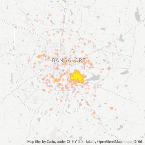 560095 Business Density Heatmap