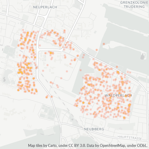 81739 Standortdichte-Heatmap