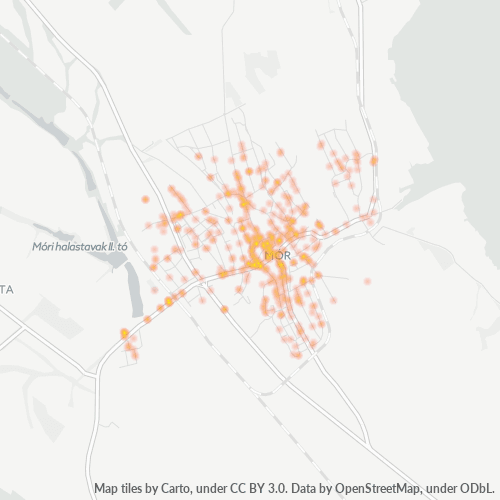 8060 Vállalati sűrűségi térkép
