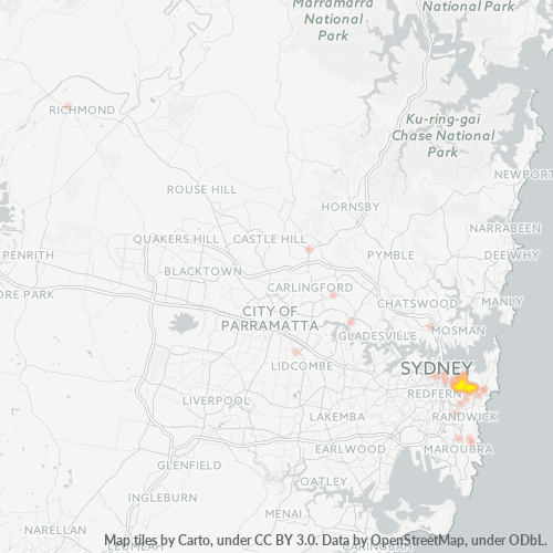 2025 Business Density Heatmap