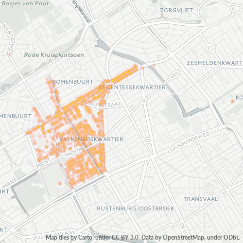 2563 Heatmap Bedrijfsdichtheid