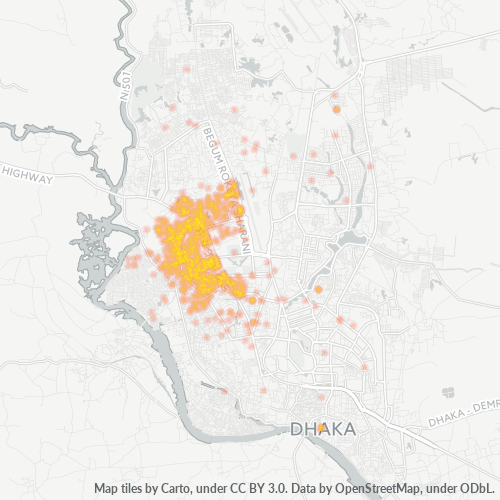 1207 ব্যবসার ঘনত্ব হিটম্যাপ