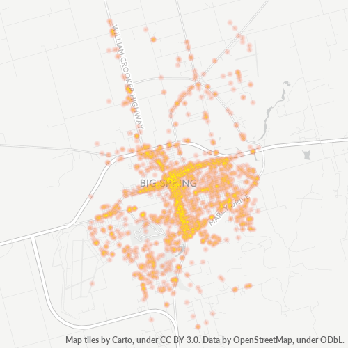 79720 Business Density Heatmap