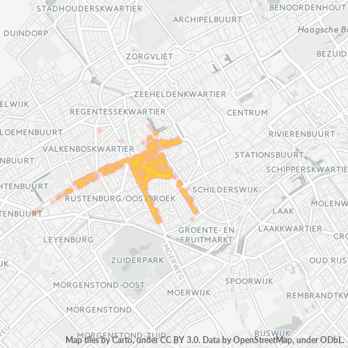 2571 Heatmap Bedrijfsdichtheid