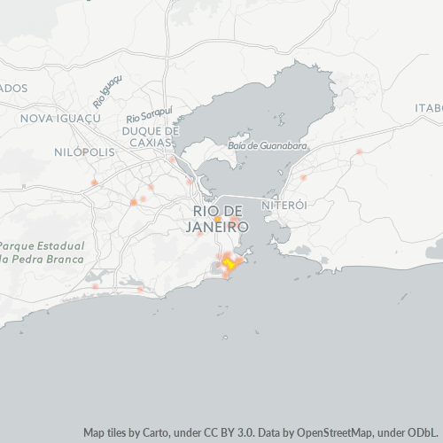 22031-000 Heatmap de Densidade da Empresa