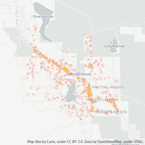 85929 Business Density Heatmap
