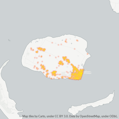 Heatmap für plz 25938