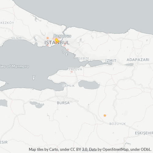 34445 Şirket Yoğunluğu Isı Haritası