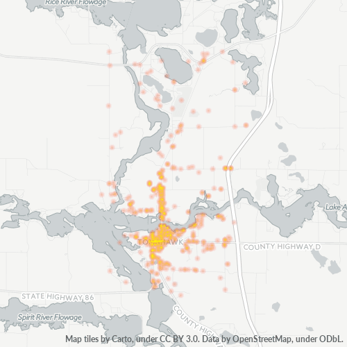 54487 Business Density Heatmap