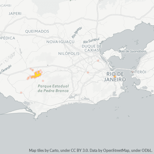 23085-000 Heatmap de Densidade da Empresa