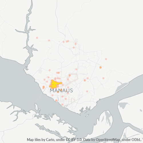 69040-000 Heatmap de Densidade da Empresa