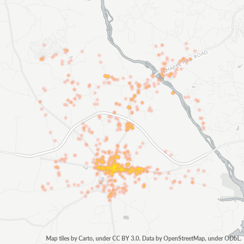 27312 Business Density Heatmap