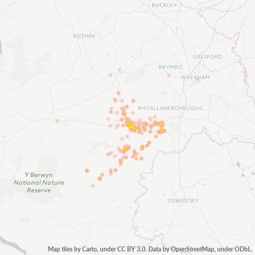 LL20 Business Density Heatmap