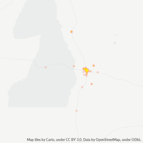 78360-000 Heatmap de Densidade da Empresa