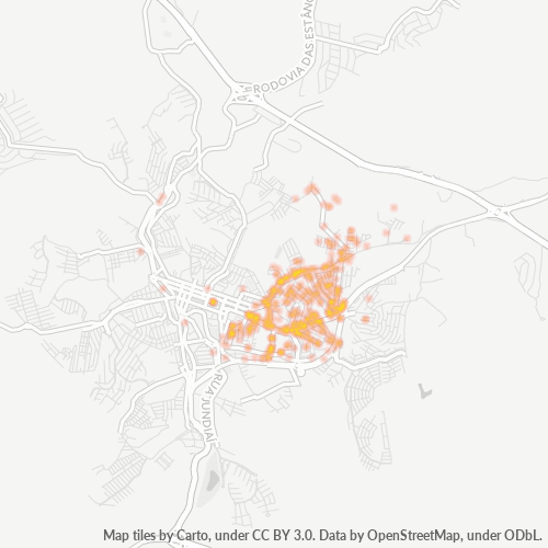 13253-000 Heatmap de Densidade da Empresa