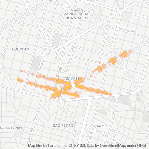 30112-000 Mapa de calor de densidad empresarial