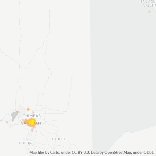 5400 Heatmap de Densidade da Empresa