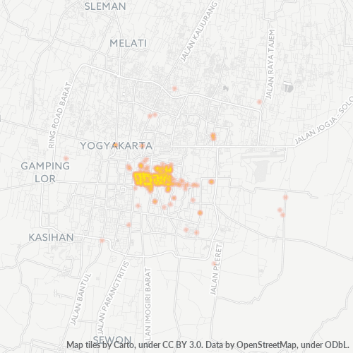 55166 Peta Panas Densitas Bisnis