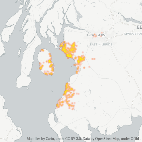 KA2 Business Density Heatmap