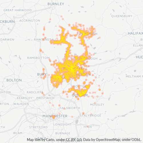 OL1 Business Density Heatmap