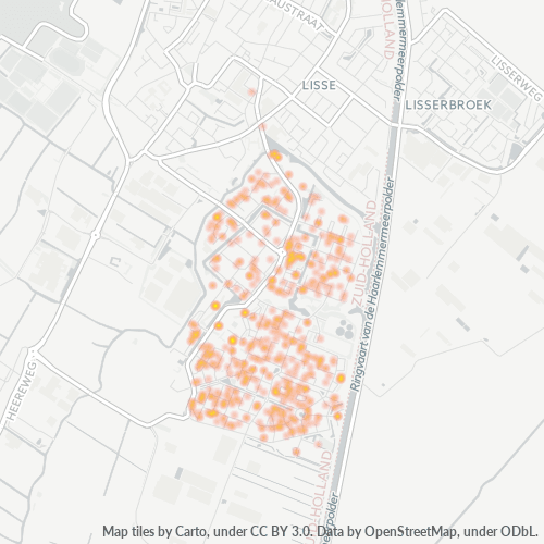 2162 Heatmap Bedrijfsdichtheid