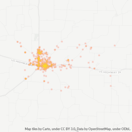47872 Business Density Heatmap
