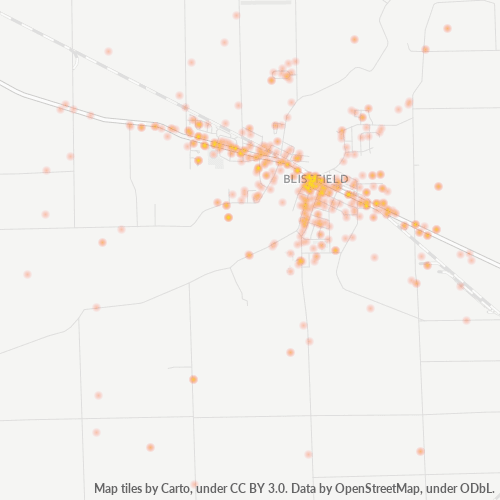 49228 Business Density Heatmap